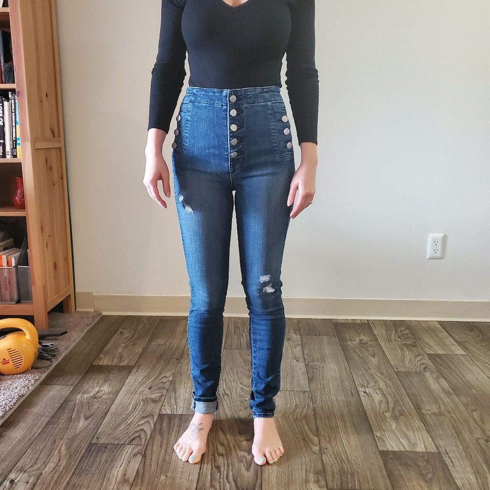 J Brand Natasha High Waist Skinny Jean